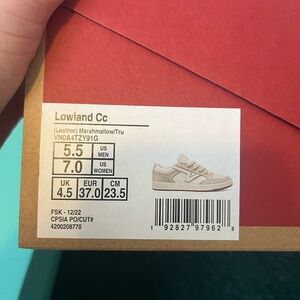 Vans Lowland CC Shoes - Marshmallow